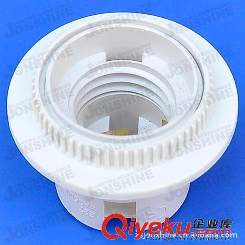 試燈臺(tái)用E27塑料卡式短半牙燈座原始圖片3