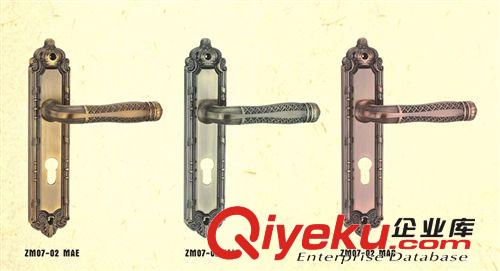 ZM07-02 KG  奢華gdK金鋅合金歐式木門鎖 機(jī)械門鎖 門鎖廠家原始圖片3