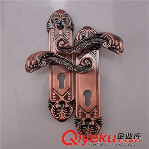 【廠家直銷 現貨】歐式紅古銅室內門鎖 機械門鎖 外裝門鎖原始圖片3