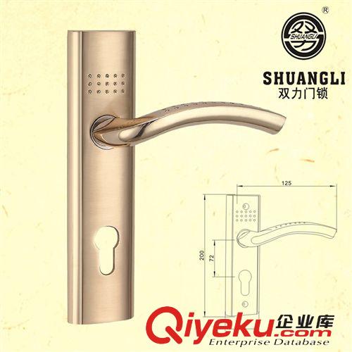 E52-36 BN/KG 鈦黑K金色分體門鎖 精拋光室內(nèi)門鎖 簡(jiǎn)約實(shí)惠型