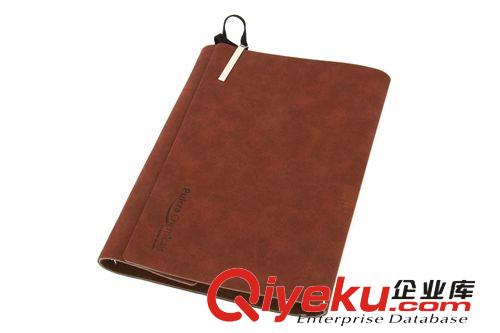休閑絨面活頁(yè)本 25K商務(wù)記事本 筆記本定作 個(gè)性筆記本原始圖片2