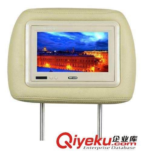 2014汽車頭枕式車載液晶顯示器 7寸頭枕顯示器