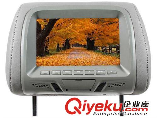 2014廠家直銷汽車低價7寸頭枕高清顯示器