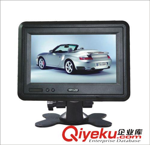 廠家直銷7寸可翻轉支架顯示器 臺式車載顯示器 汽車液晶顯示屏幕原始圖片2