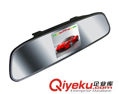 廠家直銷4.3寸車載顯示器供應 汽車4.3寸后視鏡 車載后視鏡