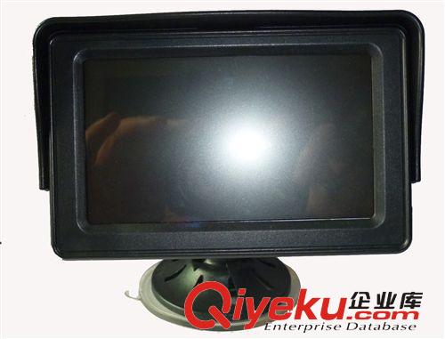 2014廠家直銷后視鏡車載顯示器吸盤4.3寸顯示屏原始圖片2