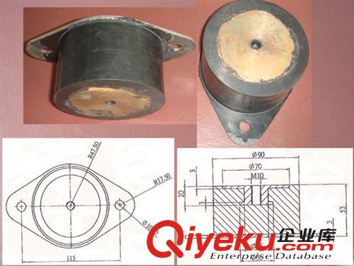 橡膠包銅件，五金包膠件，橡膠小零件，橡膠減震器，橡膠減振器