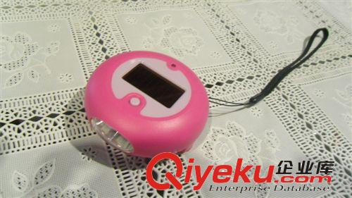 供應(yīng)l太陽(yáng)能LED手電筒，手搖手電筒 ， 塑料手電筒原始圖片3