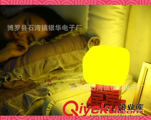 婚慶禮品 聲光控?zé)?銀之優(yōu)品新款智能臺(tái)燈 小喜人聲光控?zé)?批發(fā)