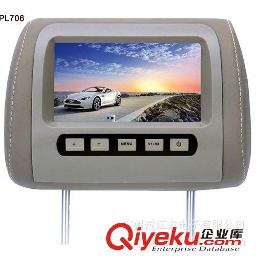7寸頭枕液晶車載顯示器 各種車載液晶顯示器 7寸車載液晶顯示器原始圖片3