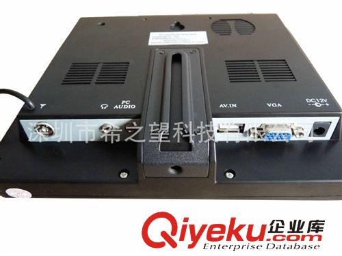 【廠家供應】8英寸4:3車載液晶顯示器，的士車載顯示器 VGA接口原始圖片3