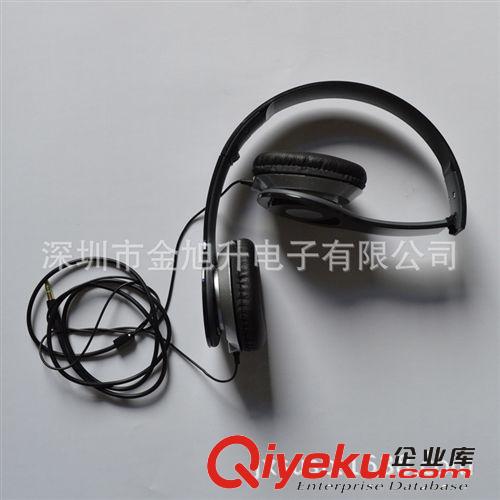 供應黑色頭戴立體聲電腦耳機原始圖片2