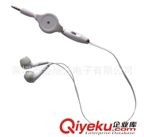 廠家訂做生產手機伸縮耳機可用于促銷禮品原始圖片2