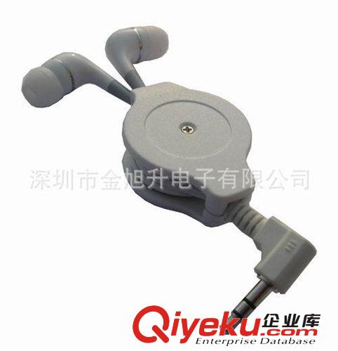 廠家訂做生產手機伸縮耳機可用于促銷禮品原始圖片3