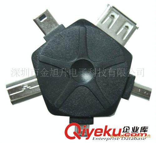 供應USB公轉MICO 5P轉接頭 USB A公對MICRO 5P轉接頭原始圖片2