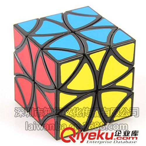 【zp藍(lán)藍(lán)魔蝶（直升機(jī)魔方）黑色】 lanlan異形魔方 魔方批發(fā)