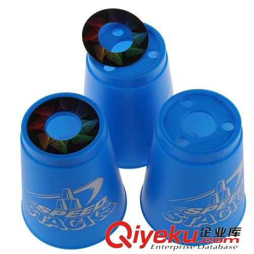 【Speed Stacks 帶手柄大深藍杯】配激光線底環 zp教育速疊杯原始圖片3