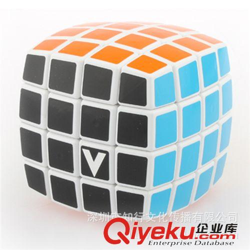 【V4面包精裝白色】 v-cube4階 希臘進(jìn)口 四階專業(yè)魔方批發(fā)采購