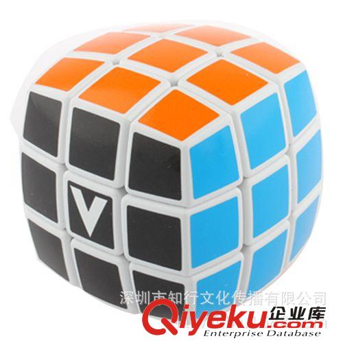 【V3面包精裝白色】 v-cube3階 希臘進口 三階專業(yè)魔方批發(fā)采購