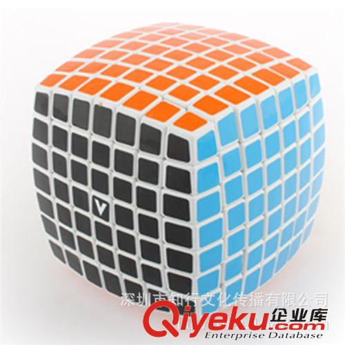 【V7面包精裝白色】 v-cube7階 希臘進(jìn)口 七階專業(yè)魔方批發(fā)采購(gòu)