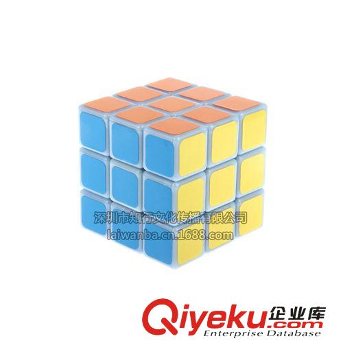 波紋三階魔方黑色底成品 波紋3階魔方 益智玩具批發
