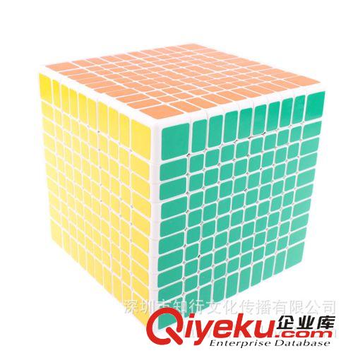 【圣手十階白底】十階白色魔方 圣手10階魔方 {zg}偶數(shù)階量產(chǎn)魔方原始圖片2