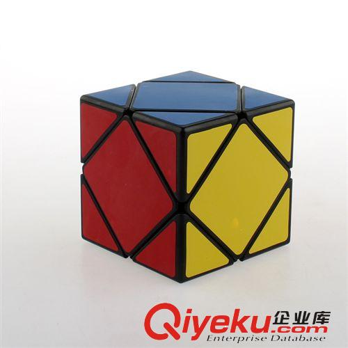 【圣手斜轉(zhuǎn)黑色魔方】 斜轉(zhuǎn)魔方 異形魔方 益智玩具魔方批發(fā)原始圖片2