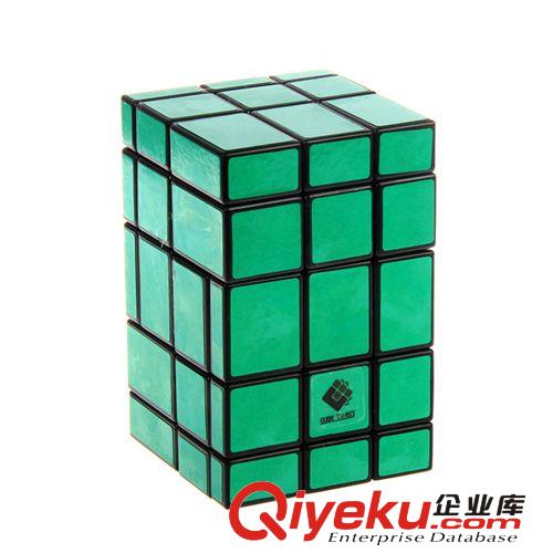 zp梯色熒光鏡面魔方 經典異形魔方 異型3階 益智玩具魔方批發