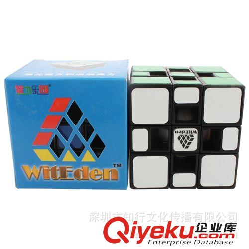 【智力樂園魔方黑色】 智樂蟲洞一代魔方 益智玩具魔方批發原始圖片3