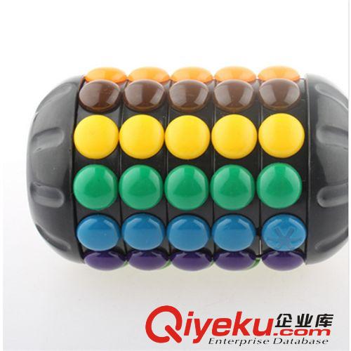 【Magic cube4D魔塔黑色】 圓柱魔塔  異形滑塊類魔方 益智玩具原始圖片2