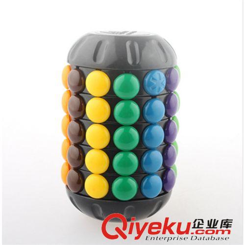 【Magic cube4D魔塔黑色】 圓柱魔塔  異形滑塊類魔方 益智玩具原始圖片3