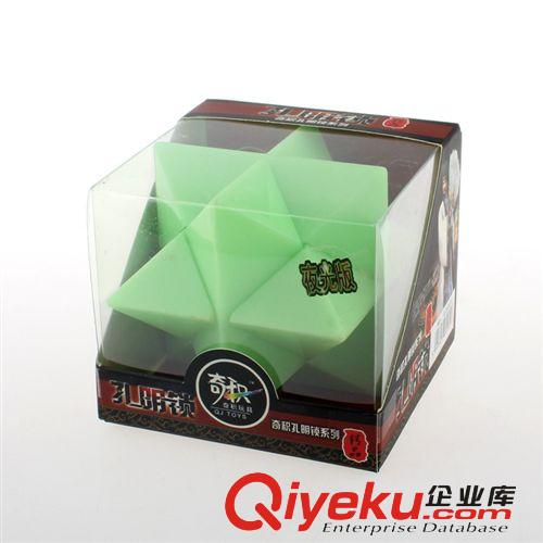 【奇積孔明鎖-夜光榴蓮鎖（禮品盒）】異形魔方 益智玩具批發
