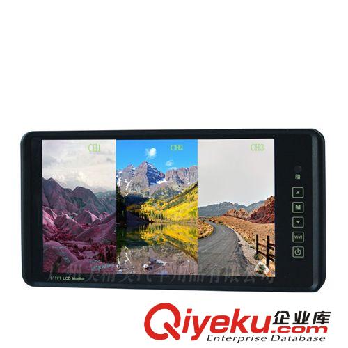 廠家直銷長城酷熊車載全新9寸四分割后視鏡顯示器全新液晶顯示器原始圖片3