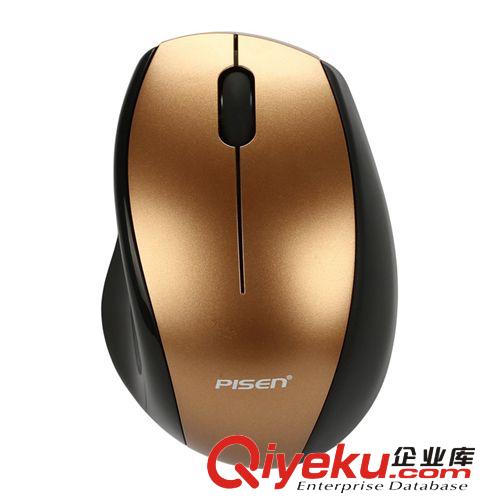 品勝 無線2.4G標準型鼠標M600 棕褐色