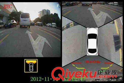 現(xiàn)代IX35專(zhuān)車(chē)專(zhuān)用360無(wú)縫拼接全景記錄系統(tǒng)360全景原始圖片2