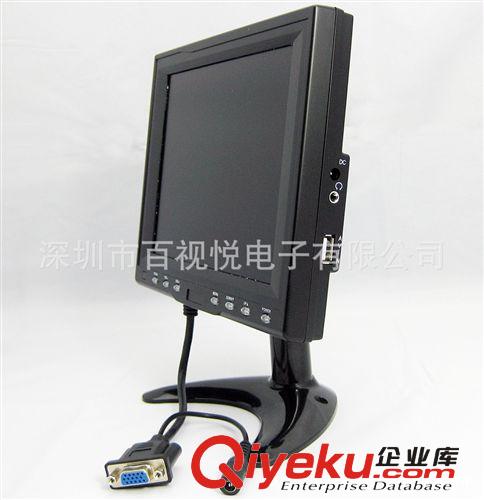 百視悅供應8寸USB觸摸顯示器,車載液晶顯示器,顯示器,4：3正屏原始圖片3