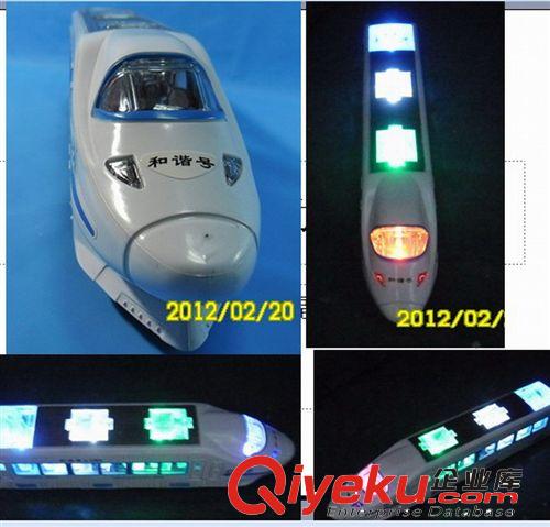 【廠家直銷】萬向電動閃光高速仿真列車 和諧號火車模型玩具