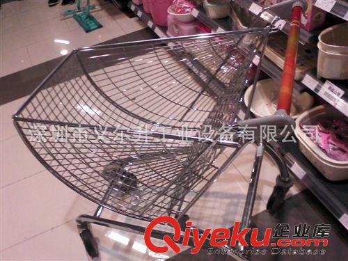 雙層超市購物車、新款圓型購物車原始圖片2