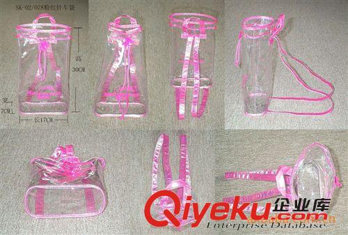 厂家定制PVC礼品袋 拉链袋 手提化妆品袋 包装袋