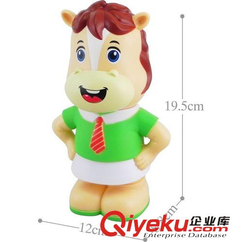 十二生肖馬年贈(zèng)品 卡通馬（二節(jié)可拆裝）951-1男馬存錢(qián)罐 儲(chǔ)蓄罐原始圖片3