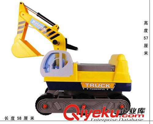 265輪動挖掘機 gf大號可騎可坐人挖土機坐人工程車 廠家直銷原始圖片2
