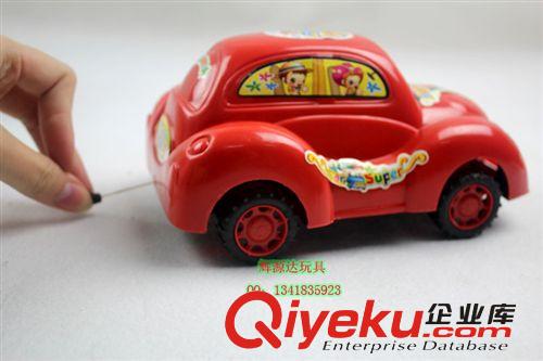 拉線搖鈴小汽車 拉線玩具車 三色混裝 地?cái)倇zj0}貨源 澄海玩具批發(fā)