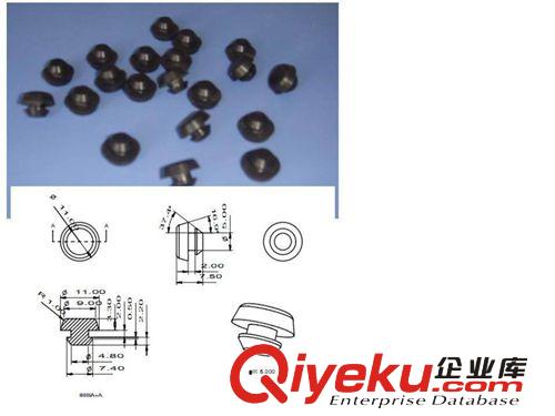 黑色橡膠塞/堵頭--品質保障 廠家直銷 堵頭 橡膠塞原始圖片3