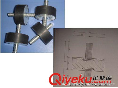專業(yè)生產(chǎn)訂做大型機(jī)器防滑橡膠腳墊原始圖片2