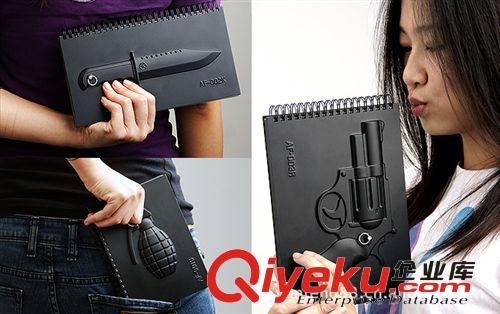 超酷！黑4系列筆記本black notebook 槍火系列3款選原始圖片2