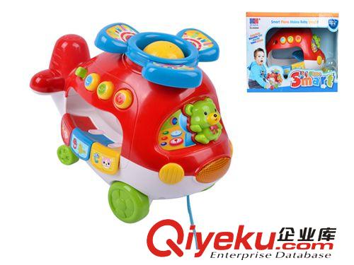 益智玩具積木/智力玩具智樂音樂小飛機積木/嬰幼兒科教玩具原始圖片2