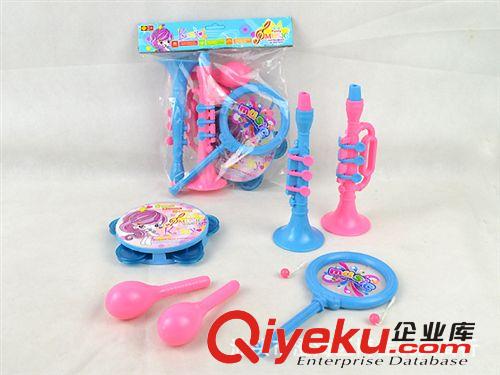 供應(yīng)益智嬰幼兒玩具樂器 小鈴鼓套裝 促銷禮品玩具