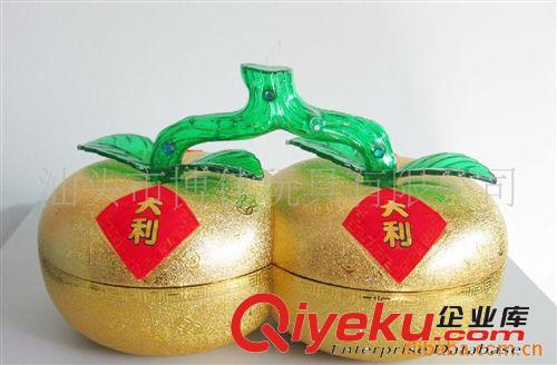 供應大單桔糖果盒 創(chuàng)意禮品 節(jié)慶用品原始圖片2