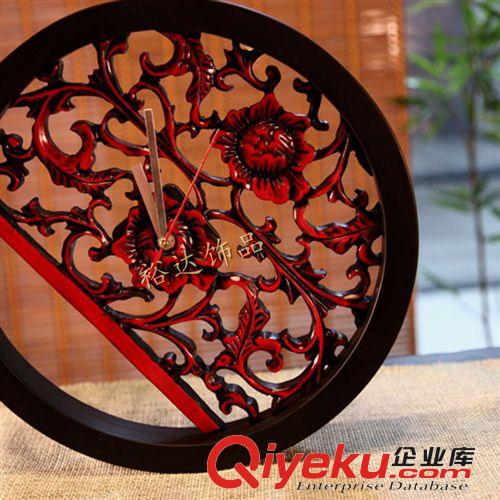 廠家直銷中式古典家居飾品  樹脂工藝品  時鐘掛件GH065原始圖片2