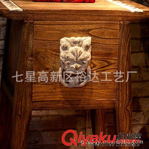 現代簡約隔板置物 客廳實木質花架 大戶人家單斗柜JJ073原始圖片2